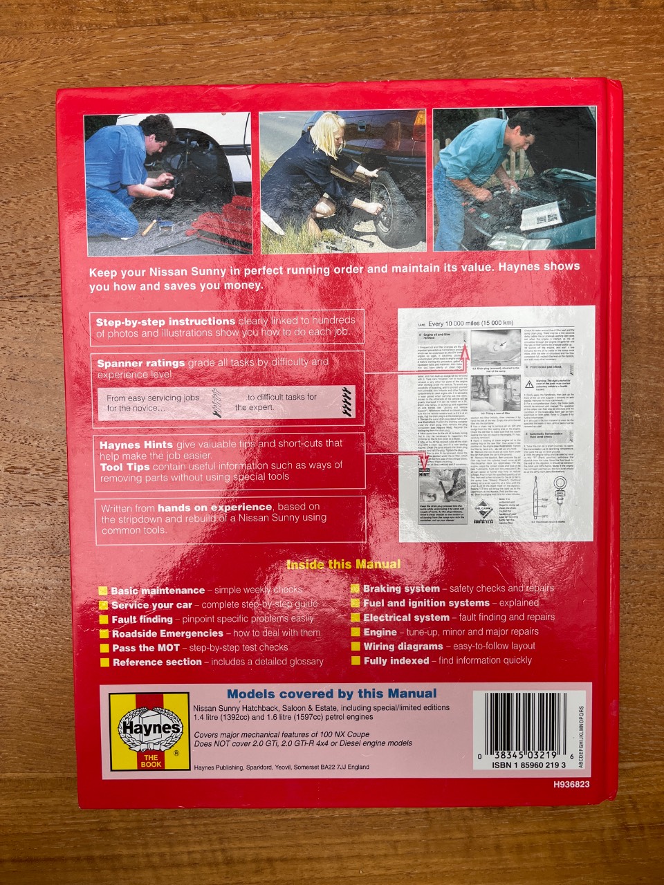 Nissan Sunny Service and Repair Manual - Image 2