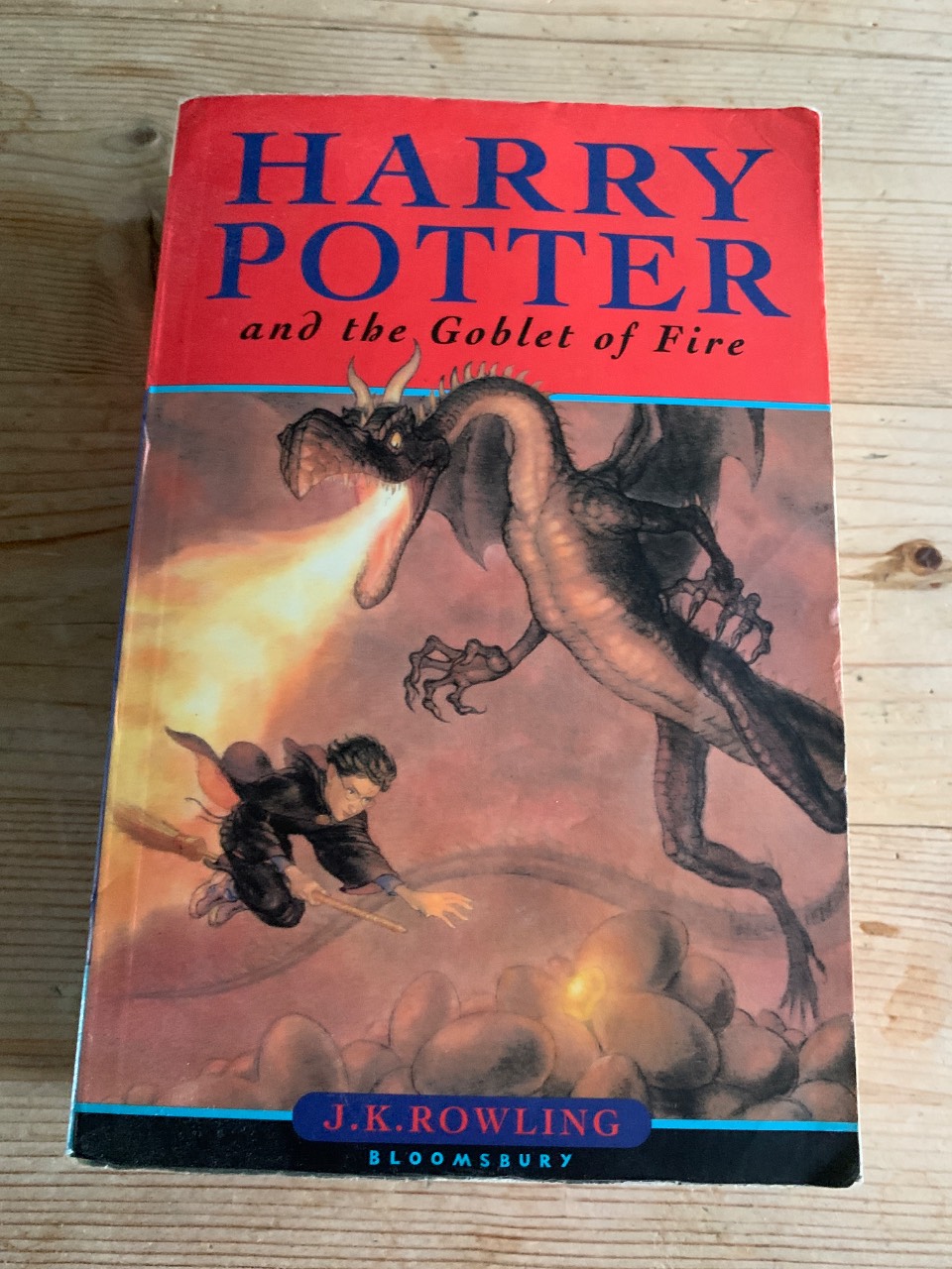 Harry Potter and the Goblet of Fire. J.K. Rowling