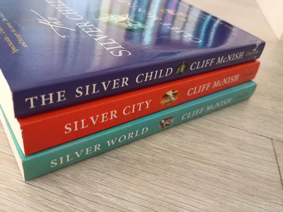 Cliff McNish 3 book set bundle Silver Child Silver City Silver World trilogy - Image 3